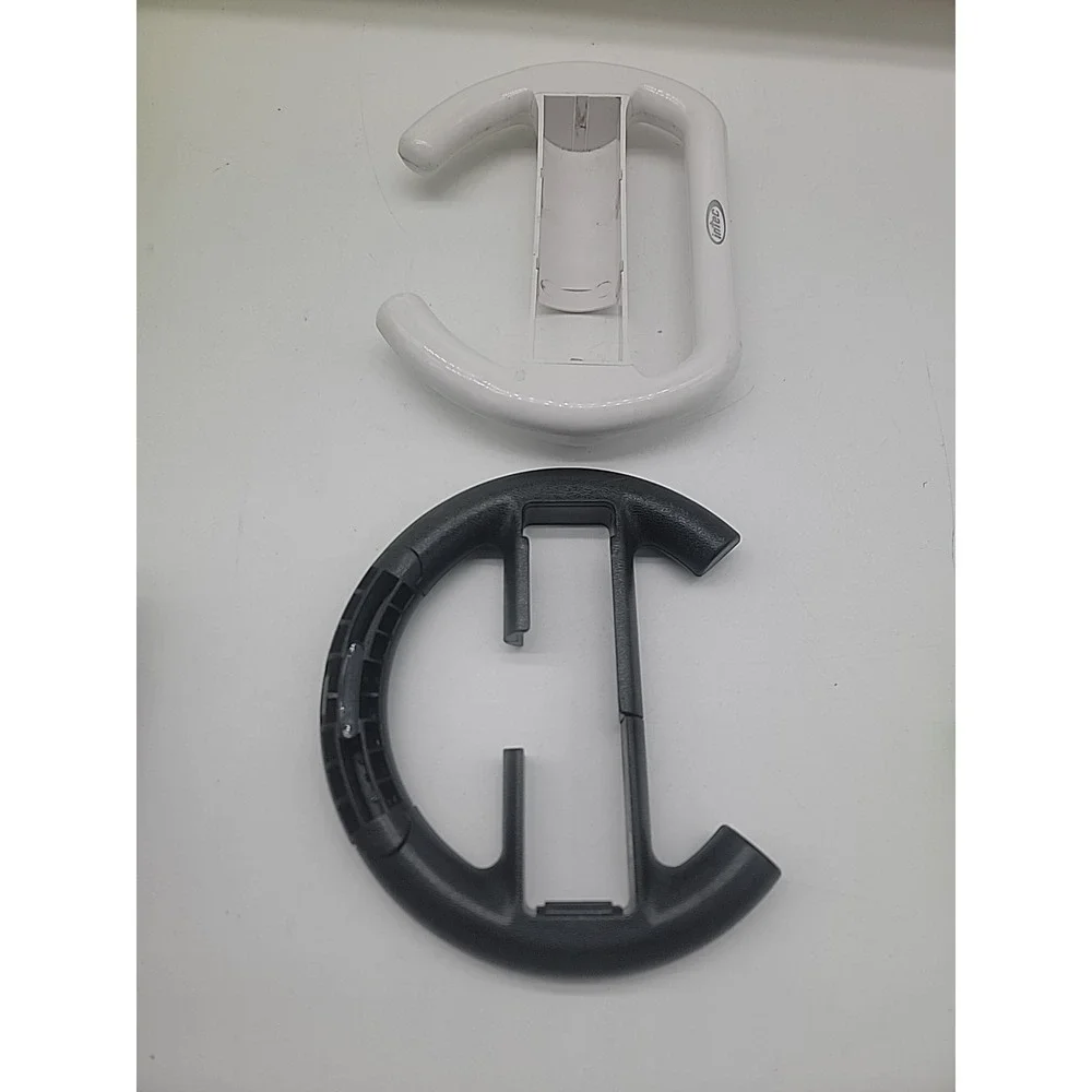 Lot Of 2 Ubisoft Intec Steering Wheel For Wii And Wii U Mario Kart Gamepad